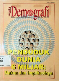 Image of Warta Demografi Ke-29, no 3, 1999