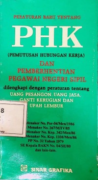 Image of Peraturan baru tentang PHK (pemutusan hubungan kerja) dan pemberhentian pegawai negeri sipil