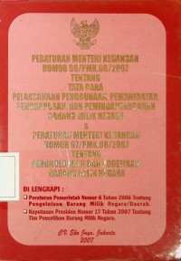 Image of Tata cara pelaksanaan penggunaan, pemanfaatan, penghapusan, dan pemindahtanganan barang milik negara