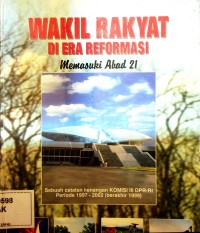 Image of Wakil Rakyat di Era Reformasi Memasuki Abad 21